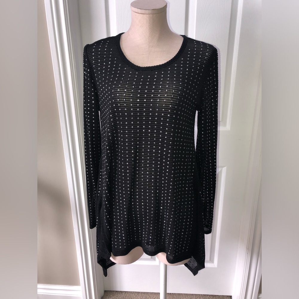 Joseph Ribkoff Black Knit Women's Top